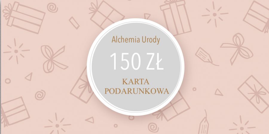 Karta Podarunkowa Alchemia Urody 150 zł